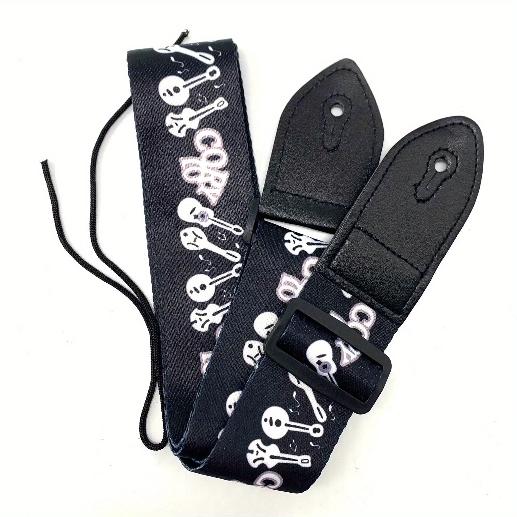 Guitar Strap, Classic Adjustable Cross Body Strap, Electric Guitar Classic Universal Tail Stud Strap