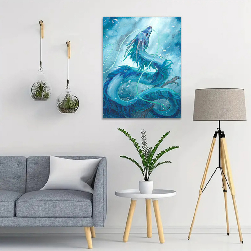 5d Diy Diamond Painting For Adults And Beginners Frameless Dragon Diamond  Painting For Living Room Bedroom Decoration - Temu Belgium