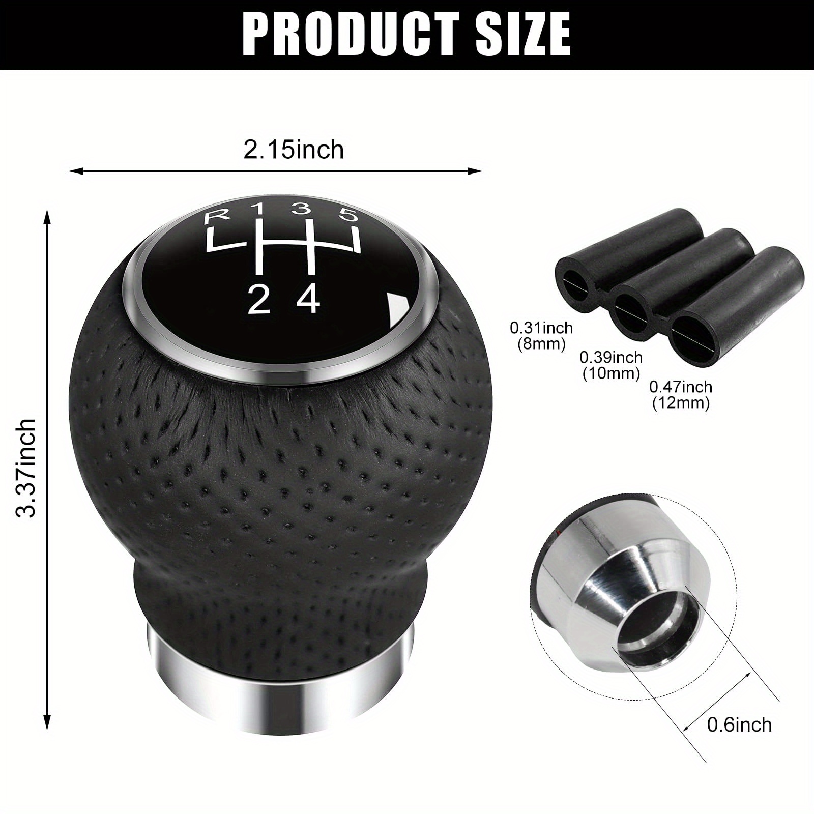 Universal Shift Knob Manual Gearbox Shift Knobs Fit Car - Temu