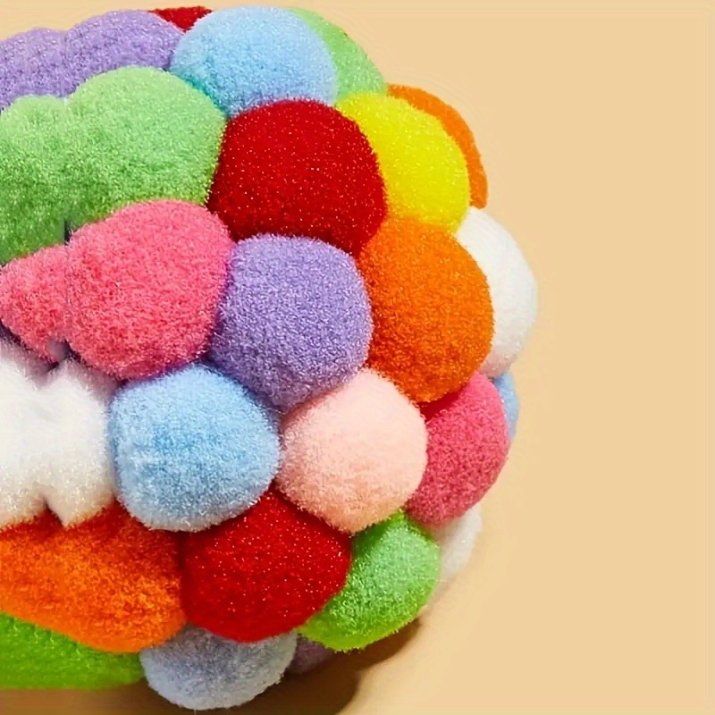 interactive cat ball toy 1pc random color stimulating fun for indoor cats kittens details 3