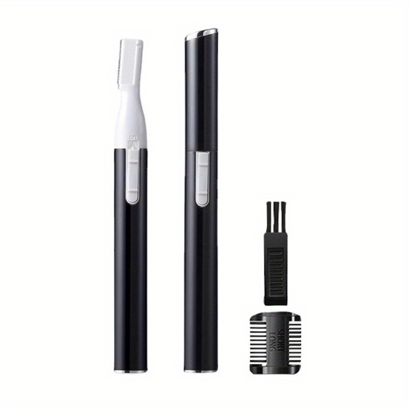 Image of Electric Eyebrow Trimmer, Women's Eyebrow Trimmer, Mini Shaver, Eyebrow Trimmer, Hair Remover, Electric Eyebrow Trimmer, Multifunctional Shaver, Battery Version, No