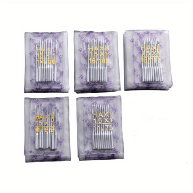 100pcs/pack Sewing Machine Needles Sizes 65/9 75/11 90/14 100/16 110/18  Sewing Machine Supplies For Singer Brother Janome Varmax