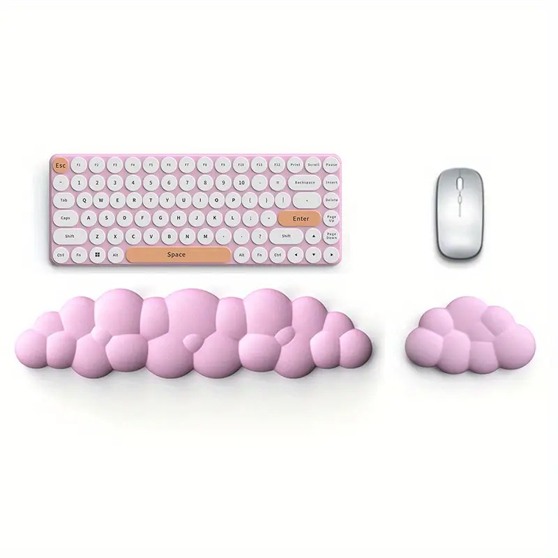 Cute Memory Foam Mouse Pad Set with Wrist Rest Keyboard Pad Hand Support  for Office Gamer Tablet Computer Mousepad - AliExpress