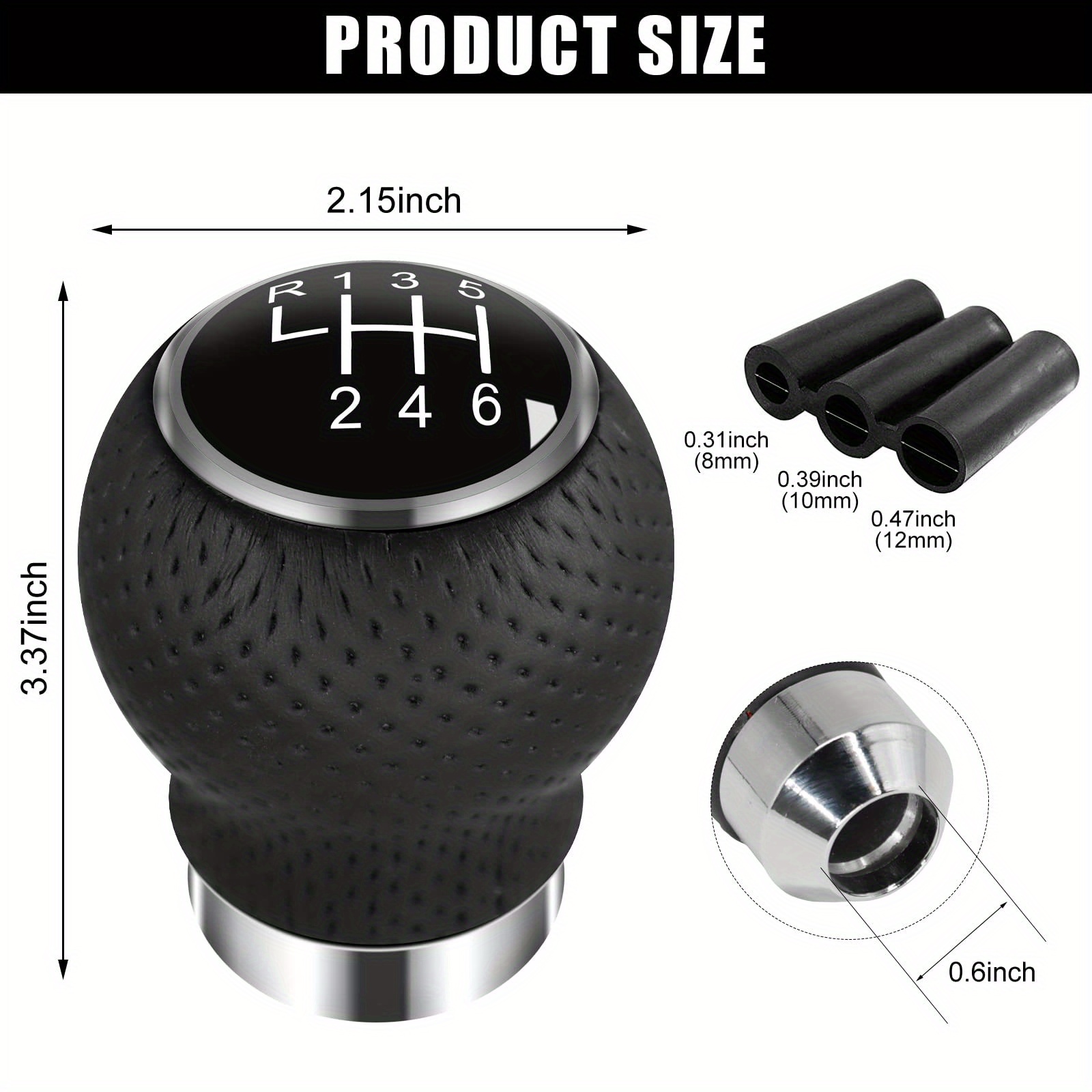Universal Shift Knob Manual Gearbox Shift Knobs Fit Car Temu