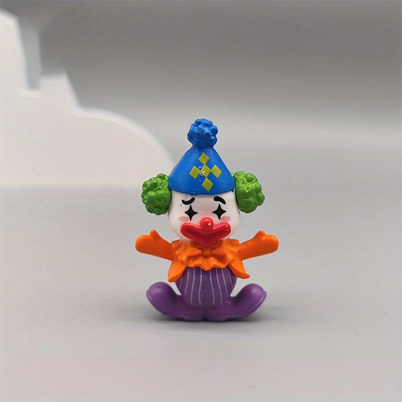 1 Pezzo, Piccoli Ornamenti Creativi In ​​​​PVC Per Pagliacci Da Circo, Mini  Pagliacci, Paesaggistica, Statuette Decorative, Decorazioni Per La Casa Di  Ornamenti Per Auto, Davanzale Da Appendere, Decorazione Per Il Giorno  Dell'indipendenza