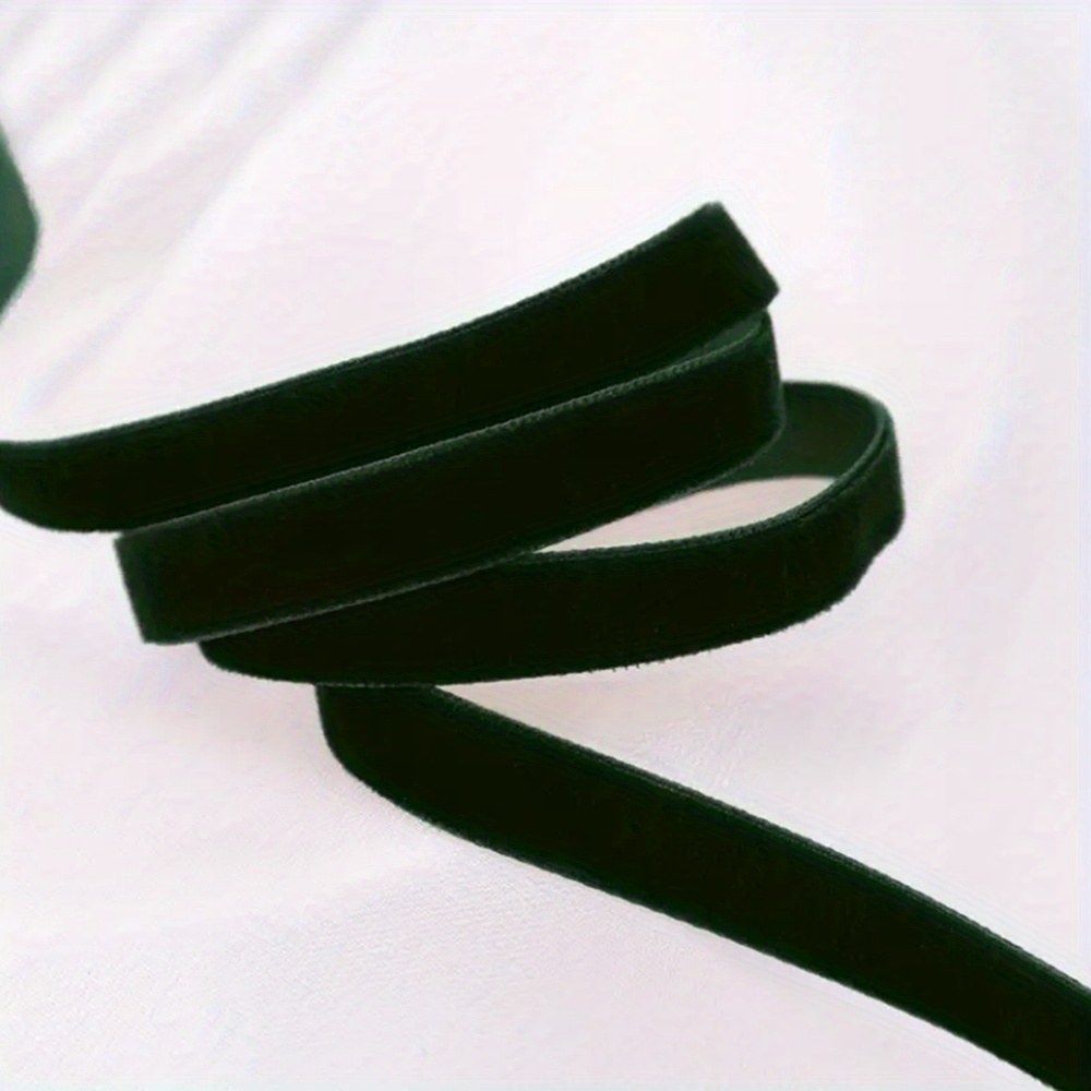 Evergreen Double Sided Velvet Ribbon