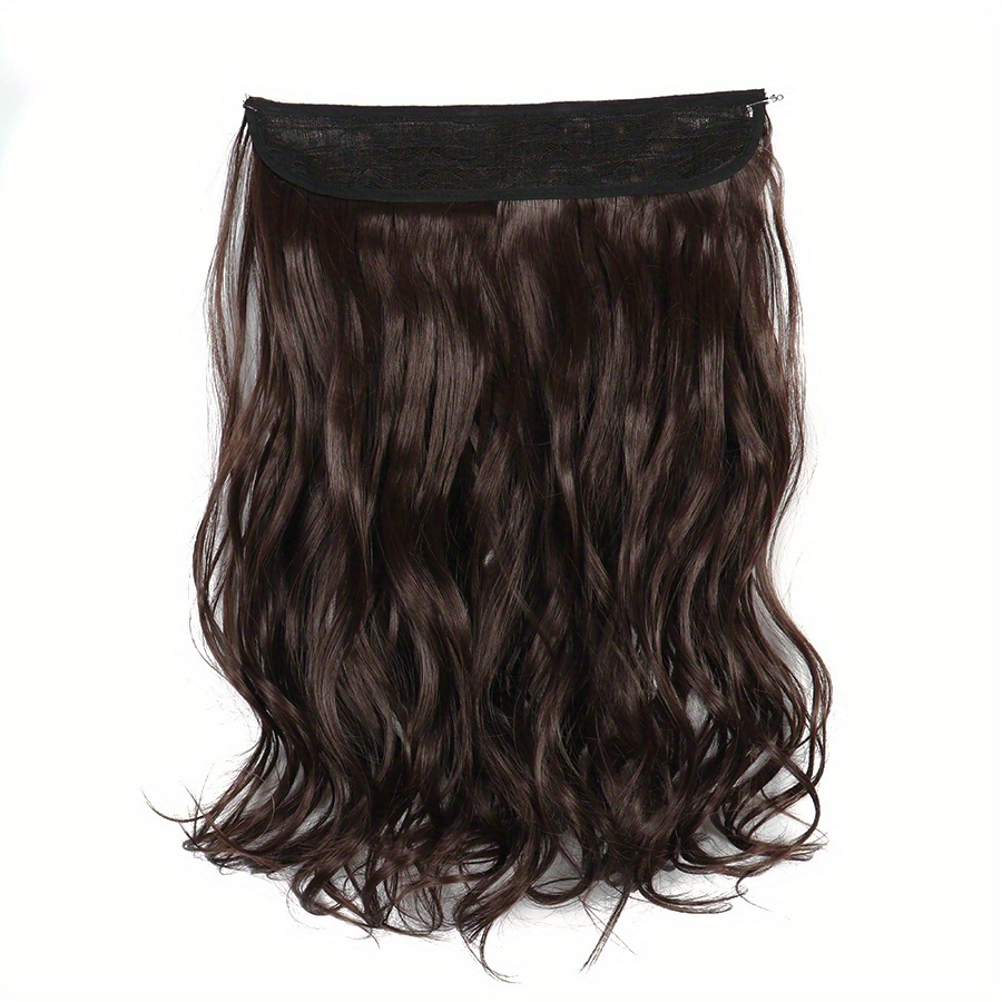 Long Wavy Hair Extensions Invisible Wire Hairpiece