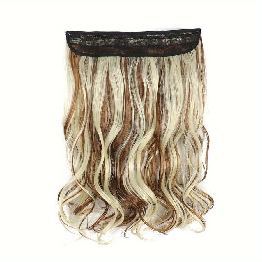 Long Wavy Hair Extensions Invisible Wire Hairpiece