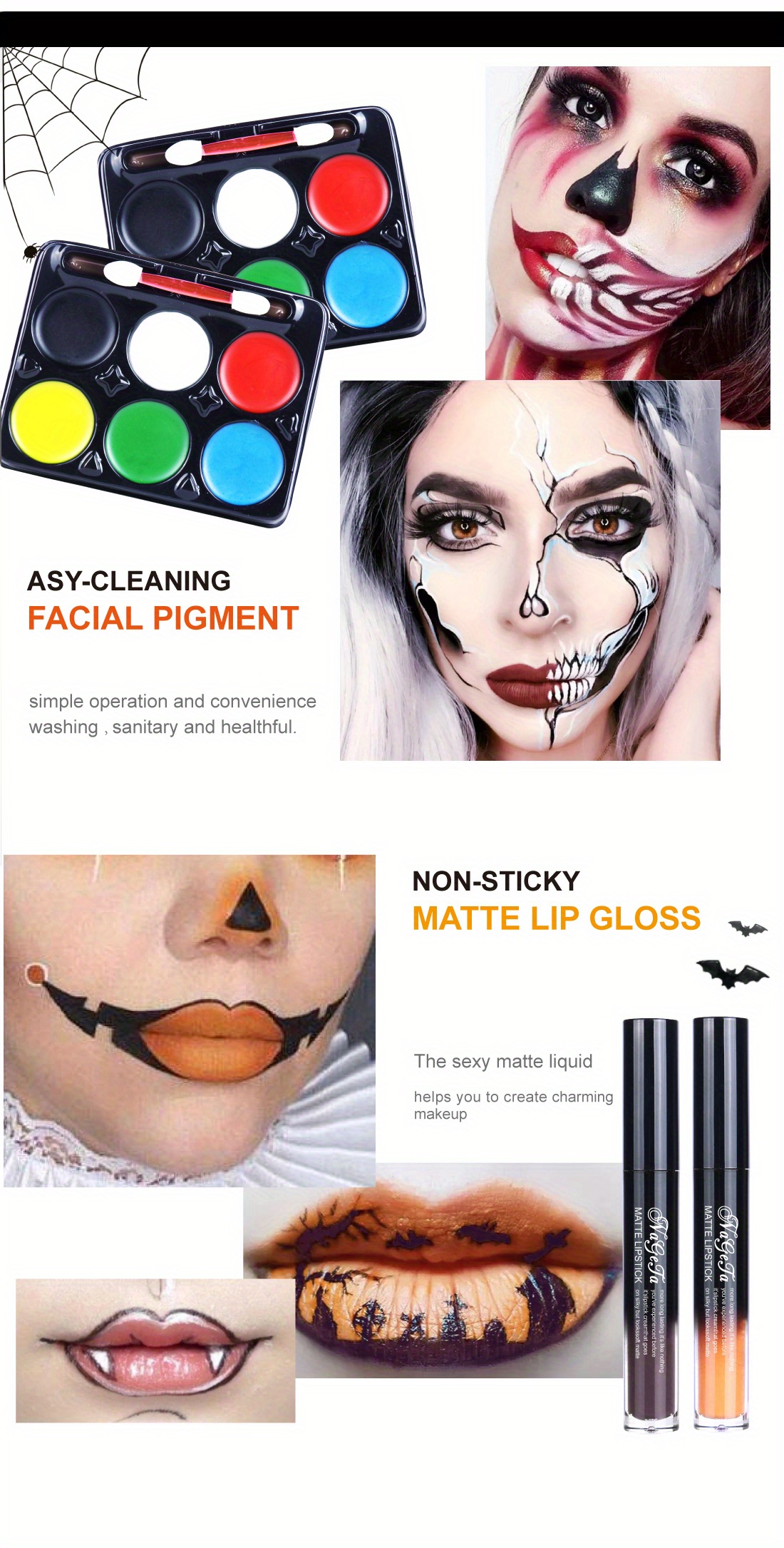 NAGETA Halloween Makeup Set