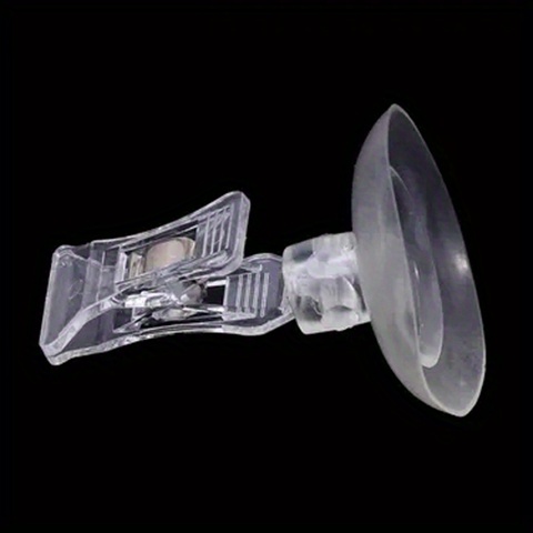 UV STYLISH 4 Stück Saugnapf Clip Saugnapf - mit Klammer Auto Ticket Clip  Klammer Wasserdicht und Wiederverwendbar Saugnapf für