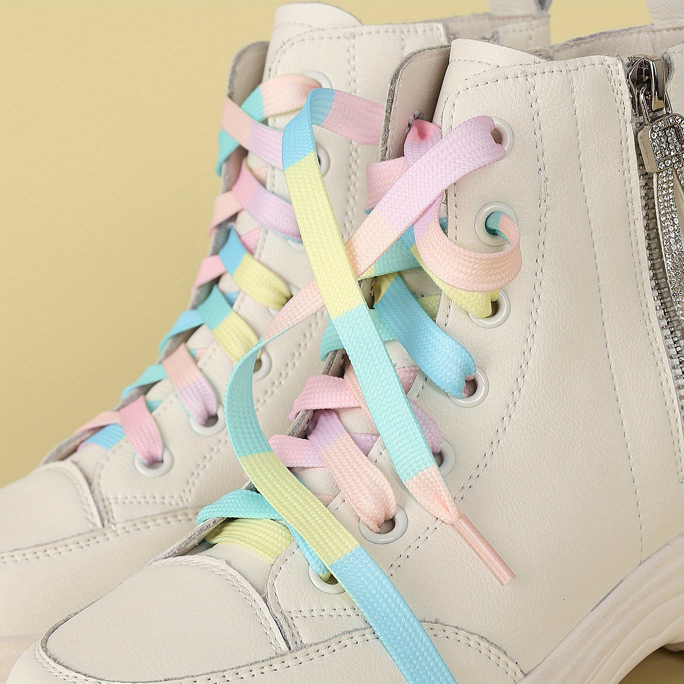 Cordones de poliéster de buena calidad para zapatillas deportivas, varios  colores, 120 - 180 CM