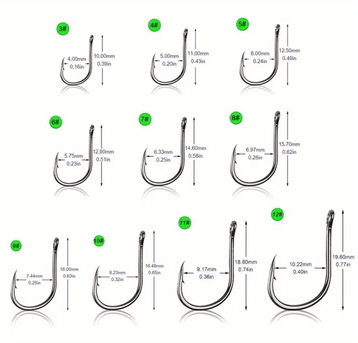 5 10 Hook T shaped Skewer Fishing Set Extra Sharp Fish Hooks - Temu Belgium