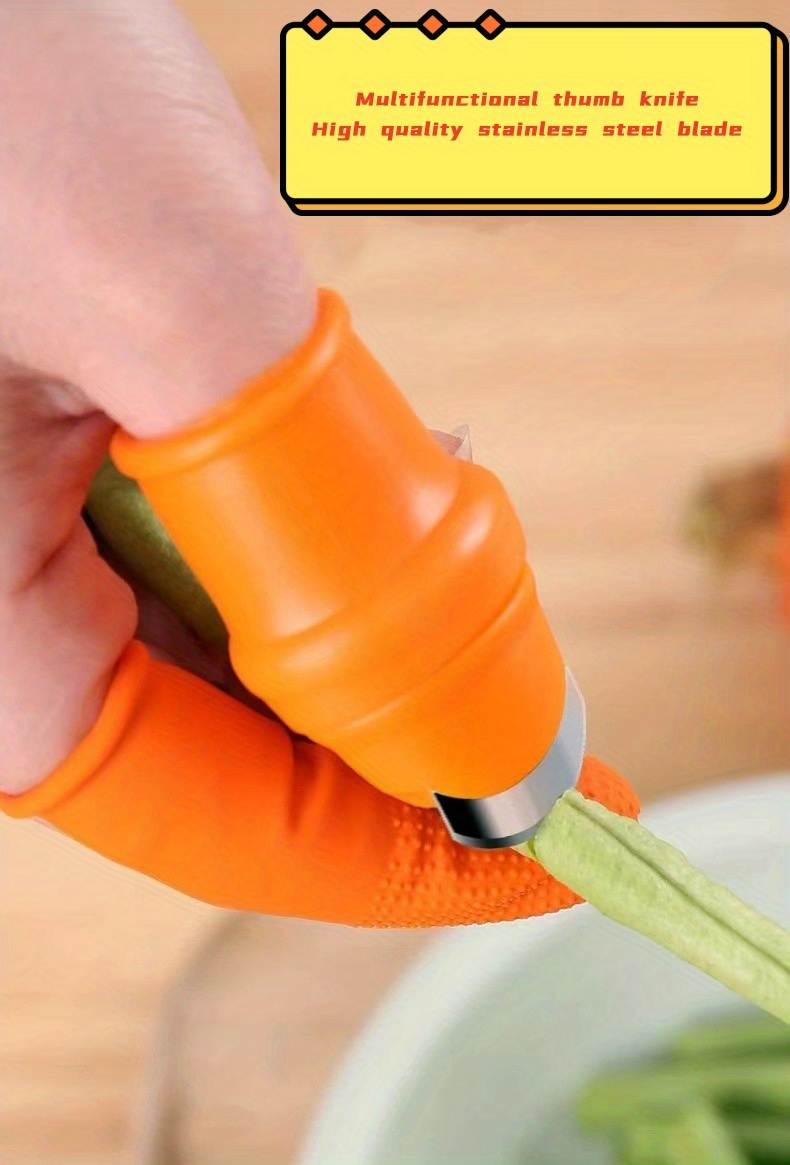 Thumb Knife Plastic Garden Thumb Knife Creative Finger Knife Temu