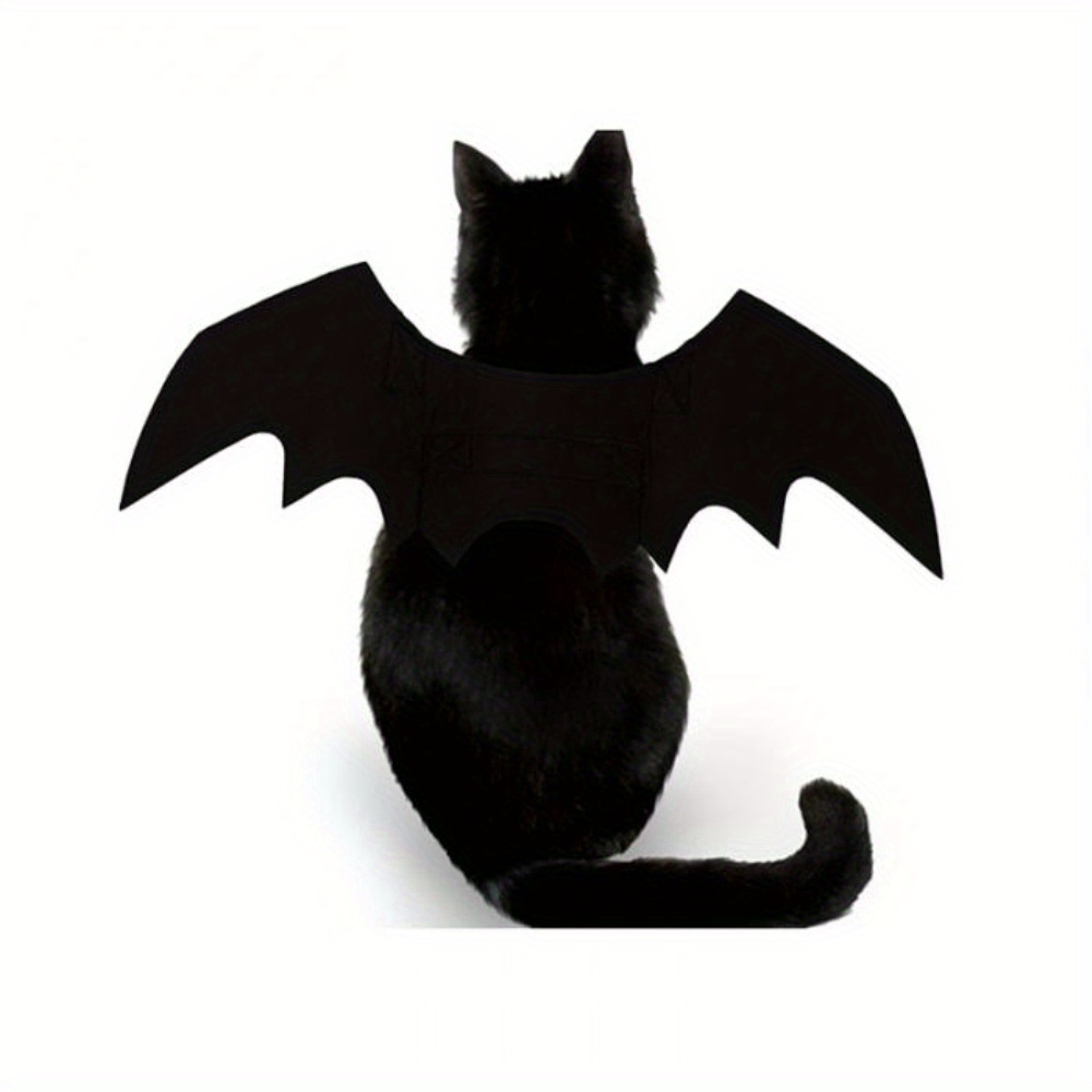 Pet Costume Pet Black Bats Wings Costume Bat Wings Cosplay Festive Pet
