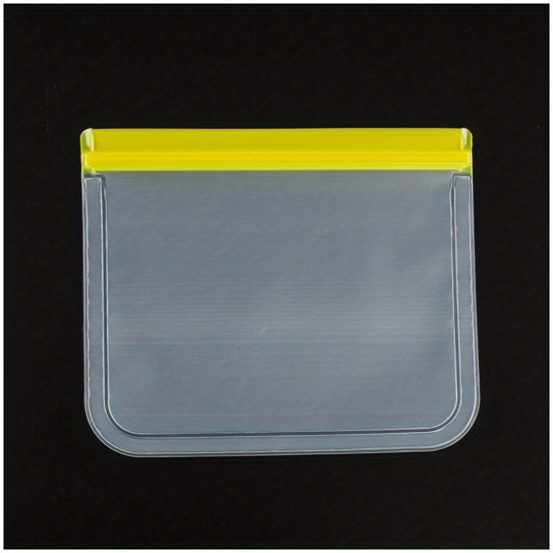 1pc Peva Food Bag Translucent Self-sealing Storage Bag