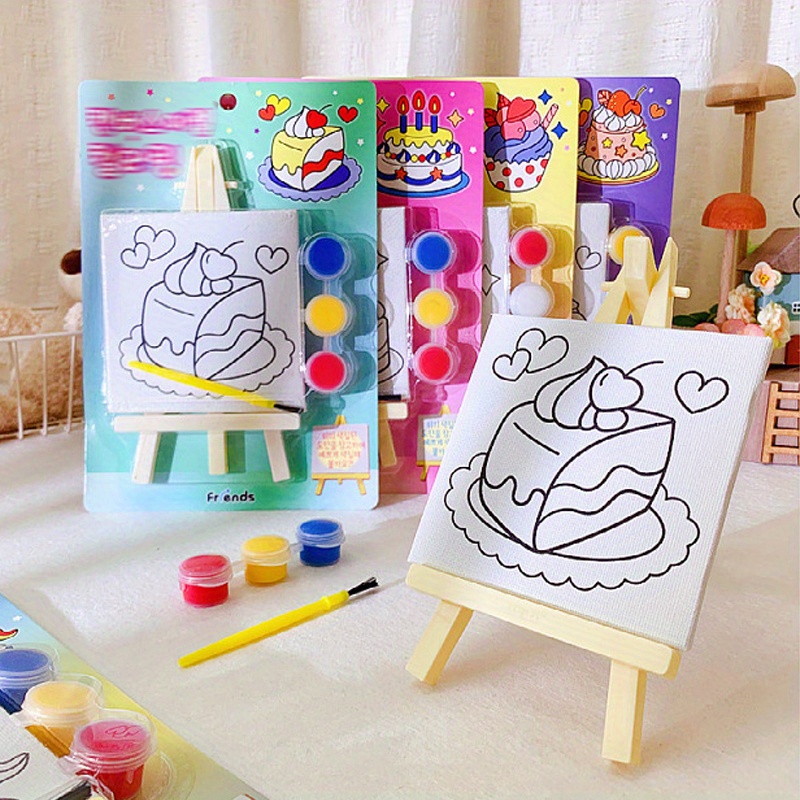 Diy Paint Board Kids Adult Beginner Coloring Painting - Temu