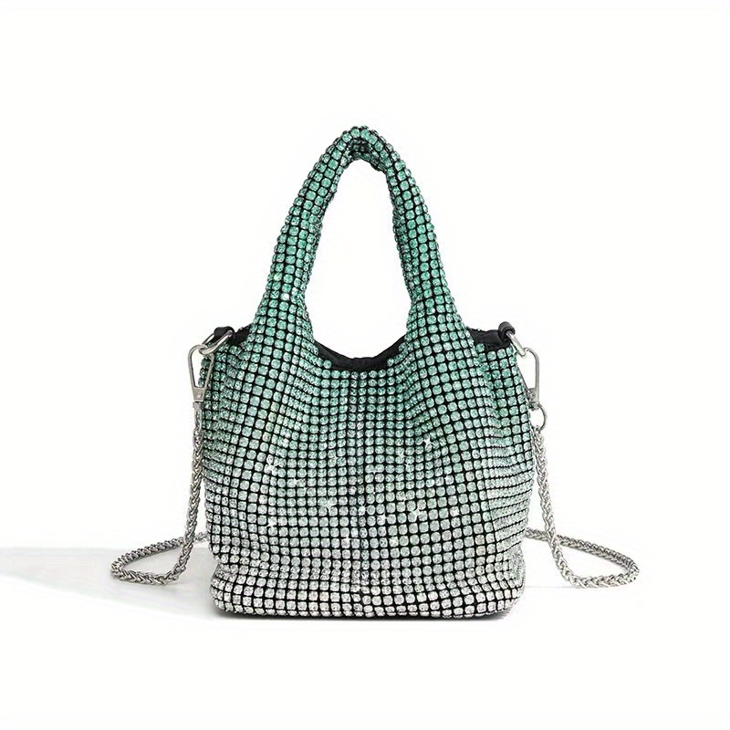 Deux Lux Rhinestone Tote Bags for Women