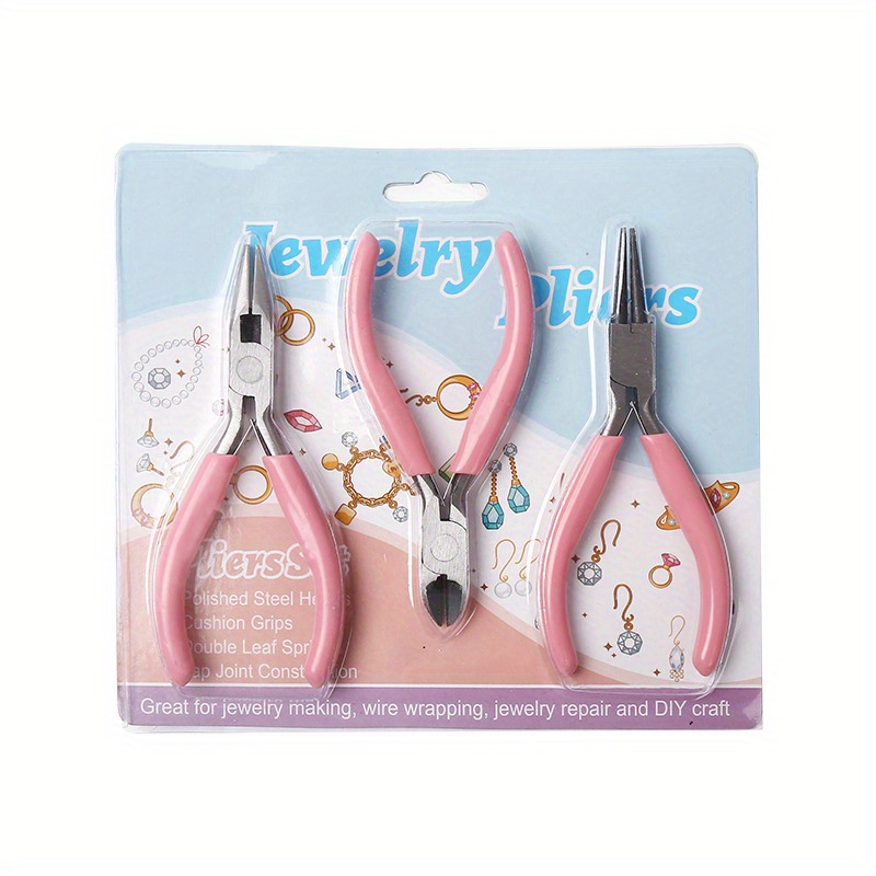 Earring Making Kit with Jewelry Pliers