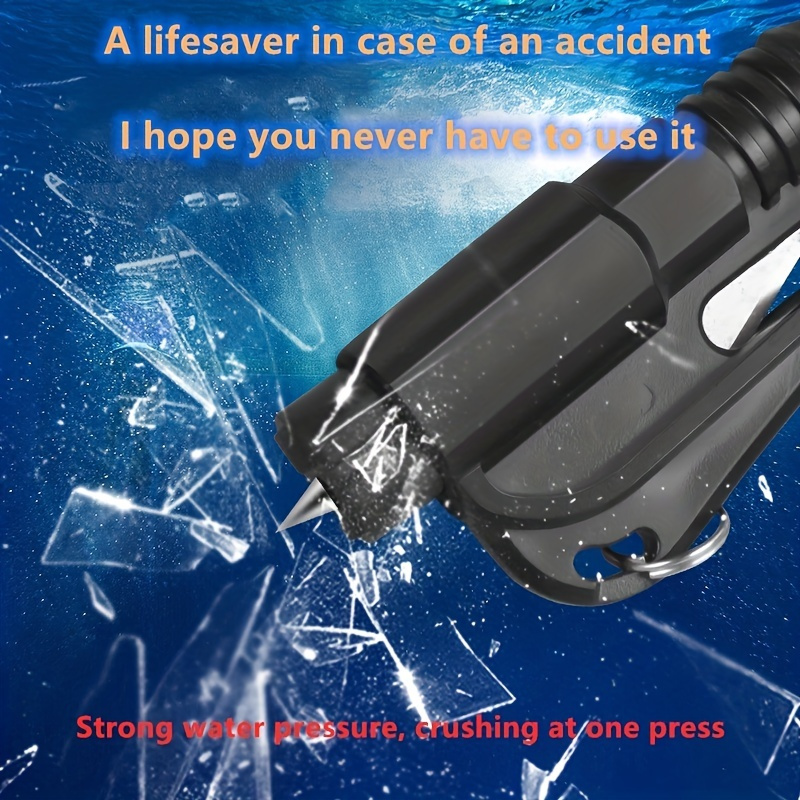 Car Keychain Hammer Three in one Car Window Breaker Hammer Temu Australia