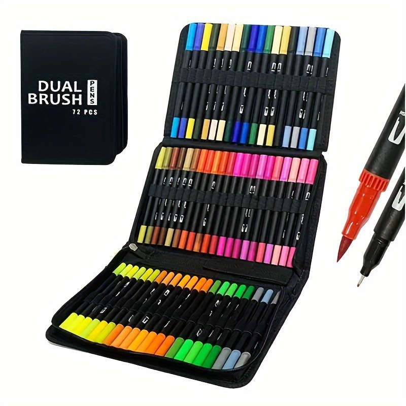 Art Marker Double Headed Color Marker Thin Line Set Adult Painting