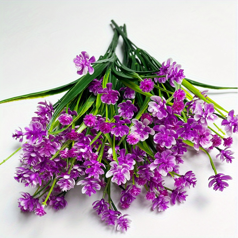 Artificial Flowers Outdoor Uv Resistant Greenery Shrubs Temu