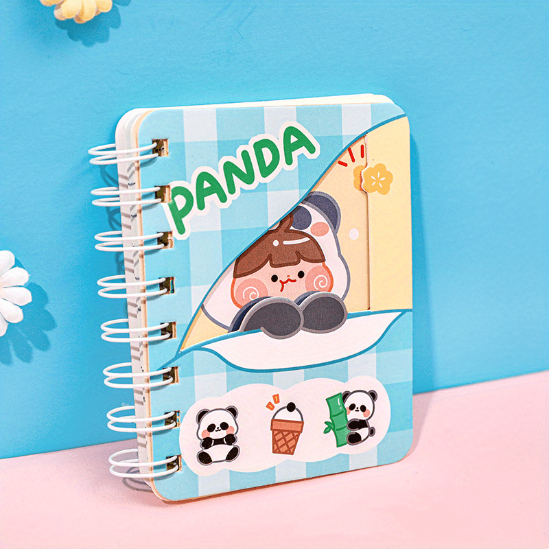 Spiral Cartoon A7 Coil Book Cute Mini Notebook Mini Pocket - Temu ...