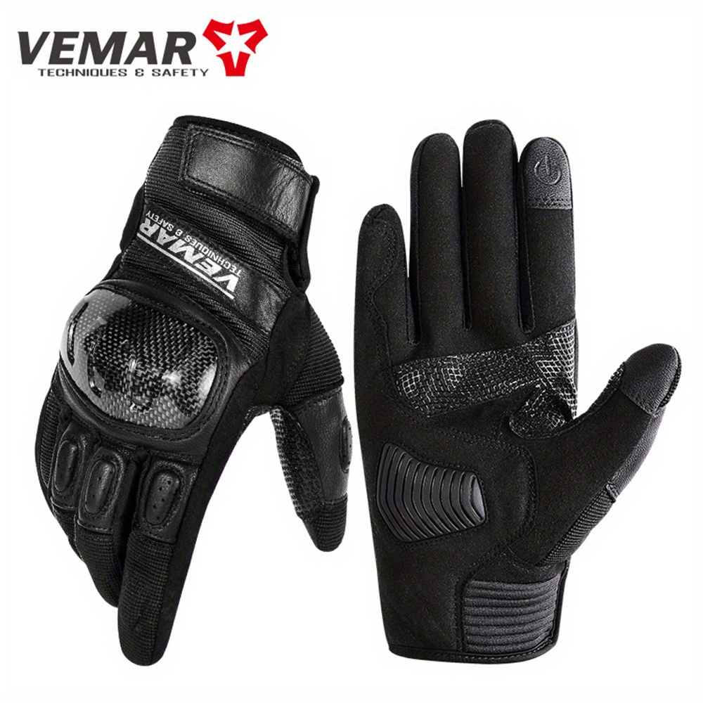 Guantes Retro De Piel Sintética Para Moto De Verano Para - Temu Chile