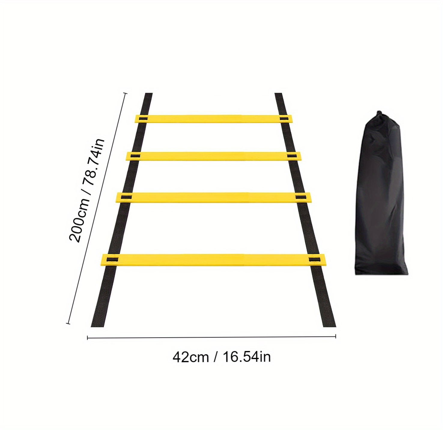 Champro Sports Agility Training Ladder with Carry Bag