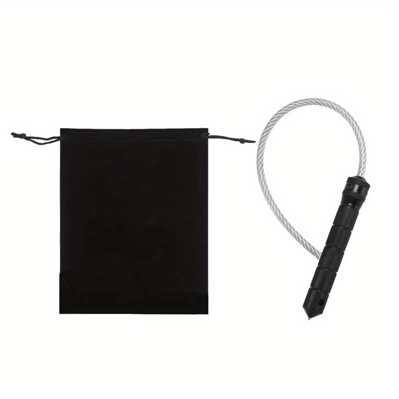 Brass handle self defense multi-purpose whip car emergency tool tactical  whip steel whip outdoor whip and portable wushu whip
