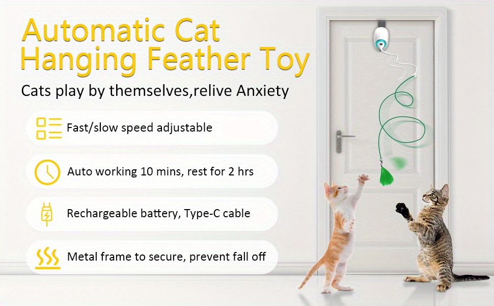 Smart Cat Toy Interactive Electric Cat Toy Keep Kitten - Temu