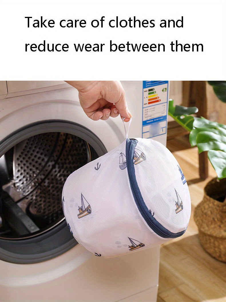 Wash Guard Bag Household Clothes Washing Bag Travel Portable - Temu