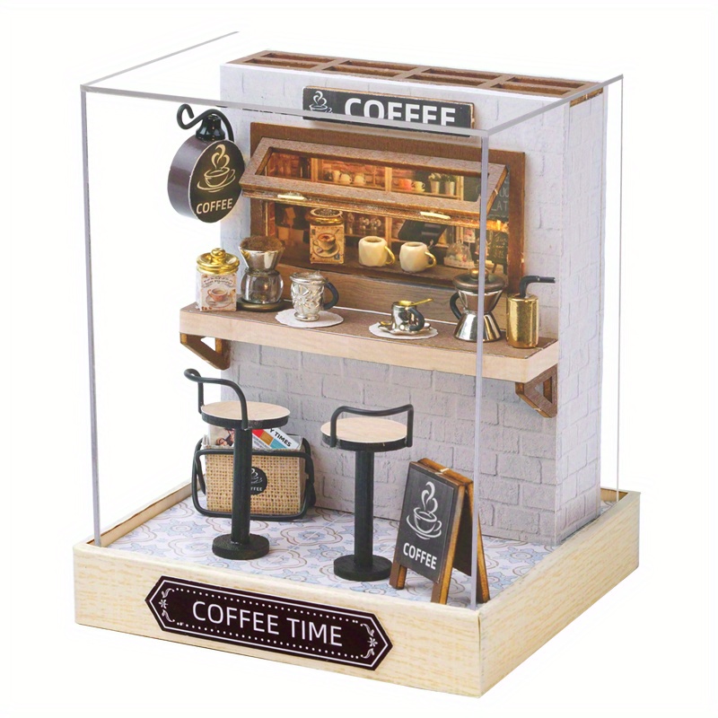 Get Really Big Into Coffee Shop Miniatures With Robotime