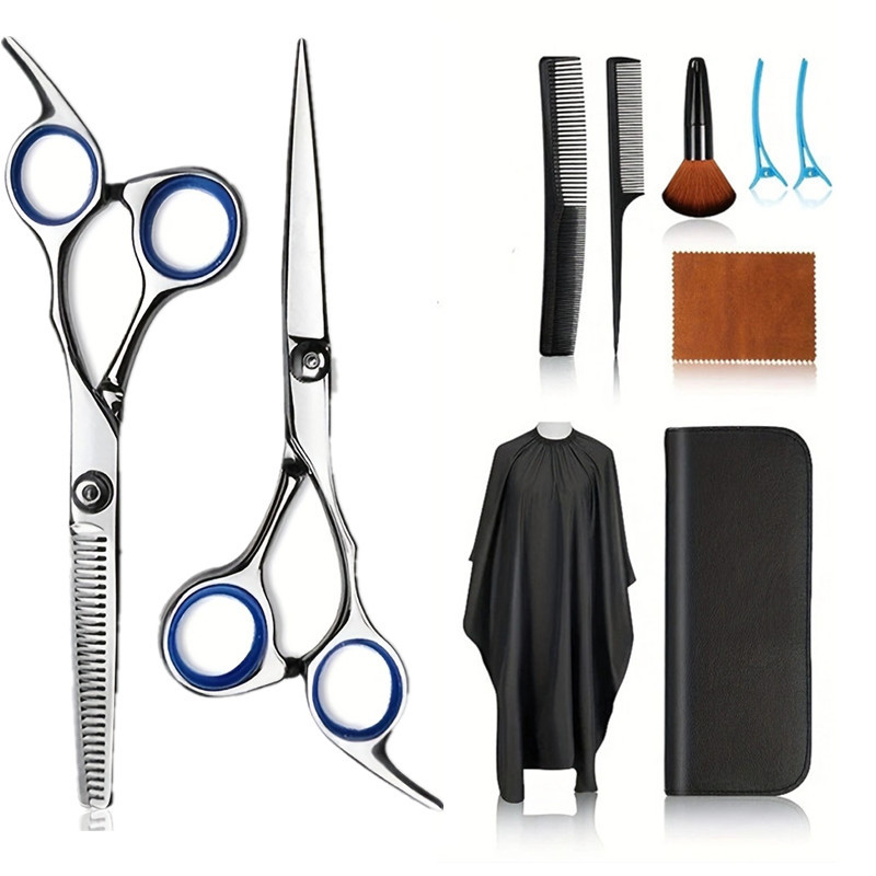 Stainless Steel Hair Cutting Scissors Thinning Shears - Temu