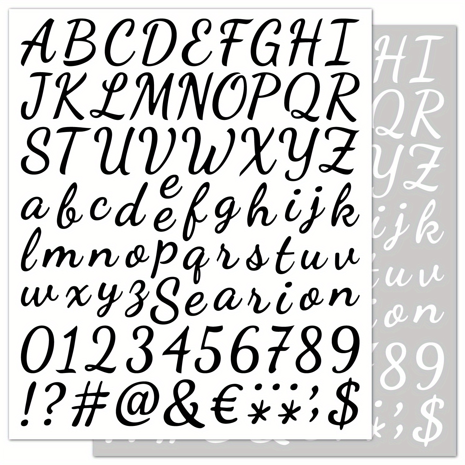 8 Self adhesive Letters Large Alphabet Stickers Adhesive - Temu