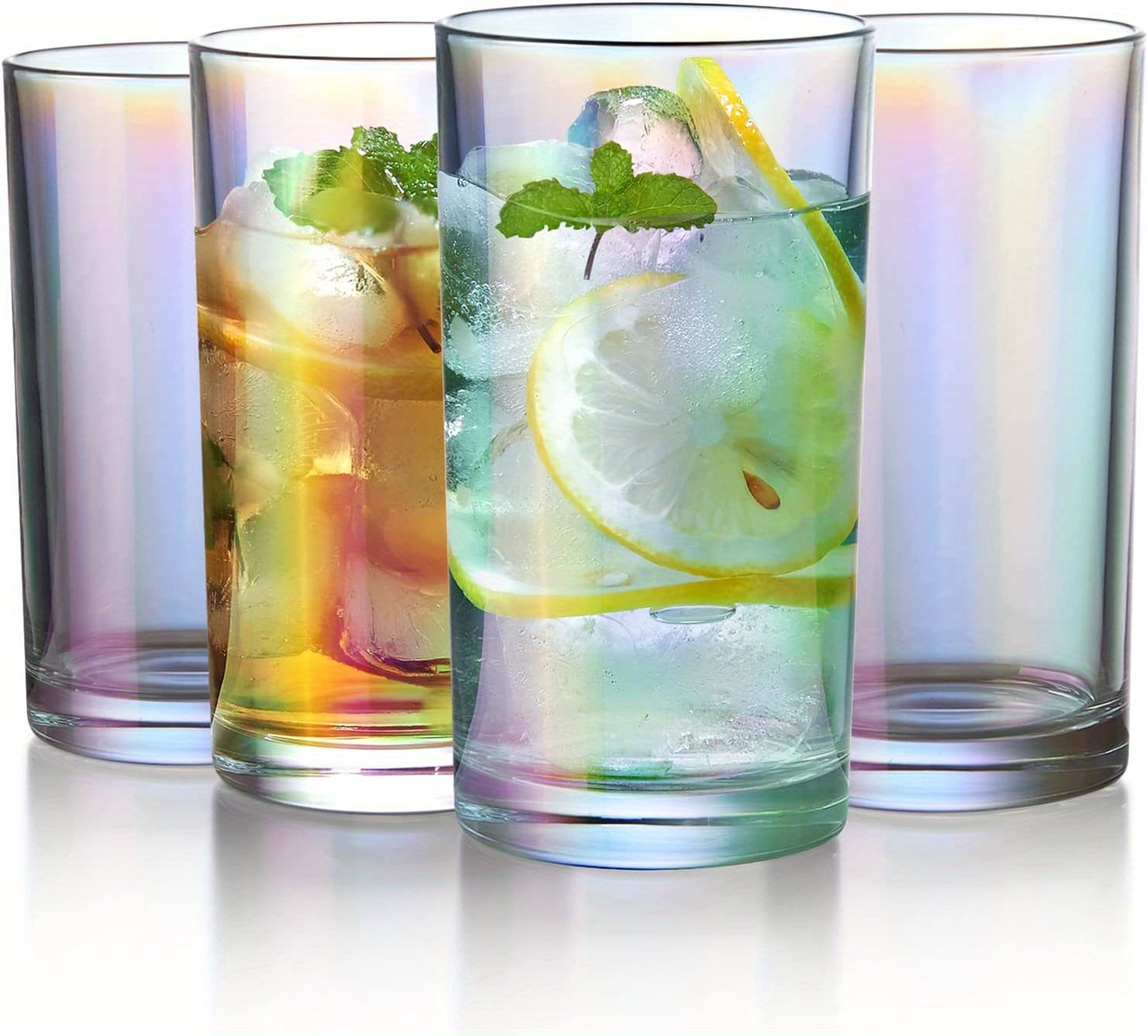 Square Drinking Glasses, Lead-free Glass, Glass Drink Tumblers, Elegant Bar  Glassware For Water, Juice, Beer, Drinks, Cocktails And Mixed Drinks,  Summer Winter Drinkware, Back To School Supplies - Temu United Arab Emirates