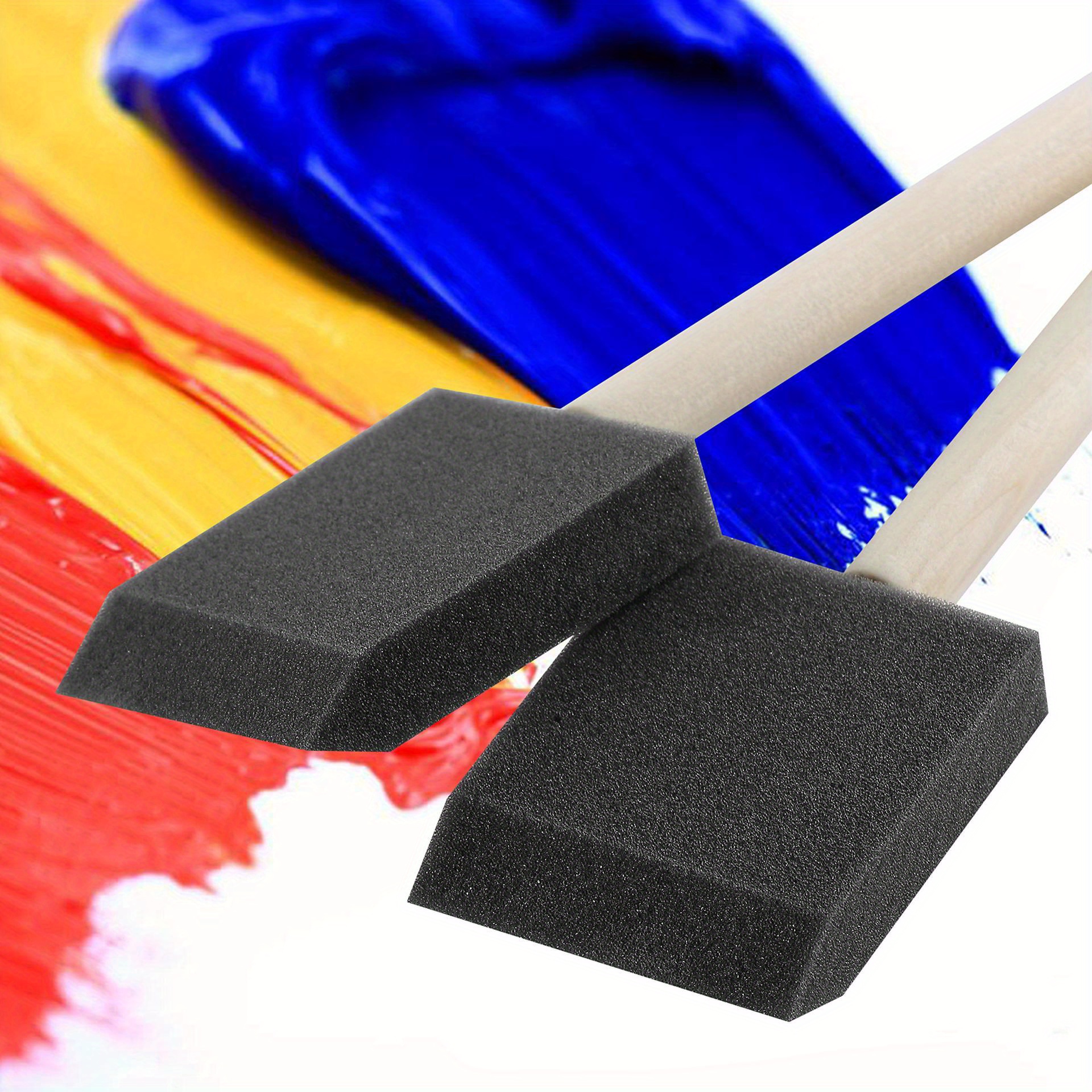 Foam Paint Brushes, 1-2-3-4 Inchs, Sponge Brushes, Sponge Paint Brush, Foam  Brushes, Foam Brushes For Painting, Foam Brushes For Staining, Paint  Sponges, Foam Sponge Brush - Temu Canada