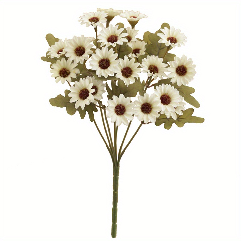 Artificial White Daisy Stem