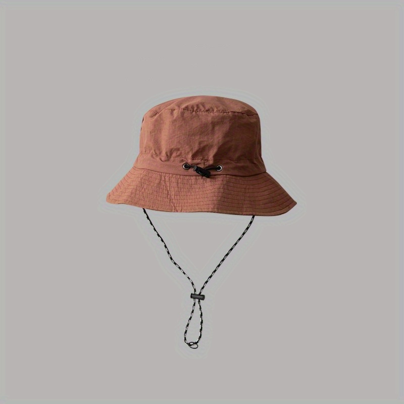 Unisex Quick Drying Sunshade Bucket Hat for Outdoor Mountaineering