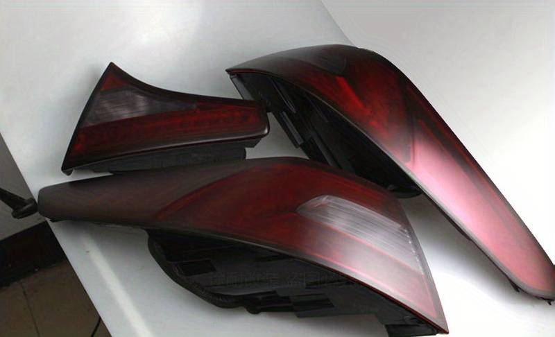 Film Teinté Vinyle PVC Pour Phares Voiture - Noir Perforé 40x107 Cm Ou 60x107 Cm - Collage Amovible - Facile à Poser