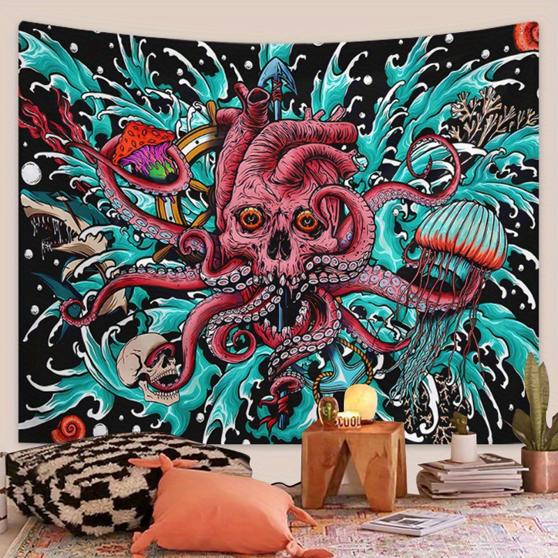 Trippy discount wall flags