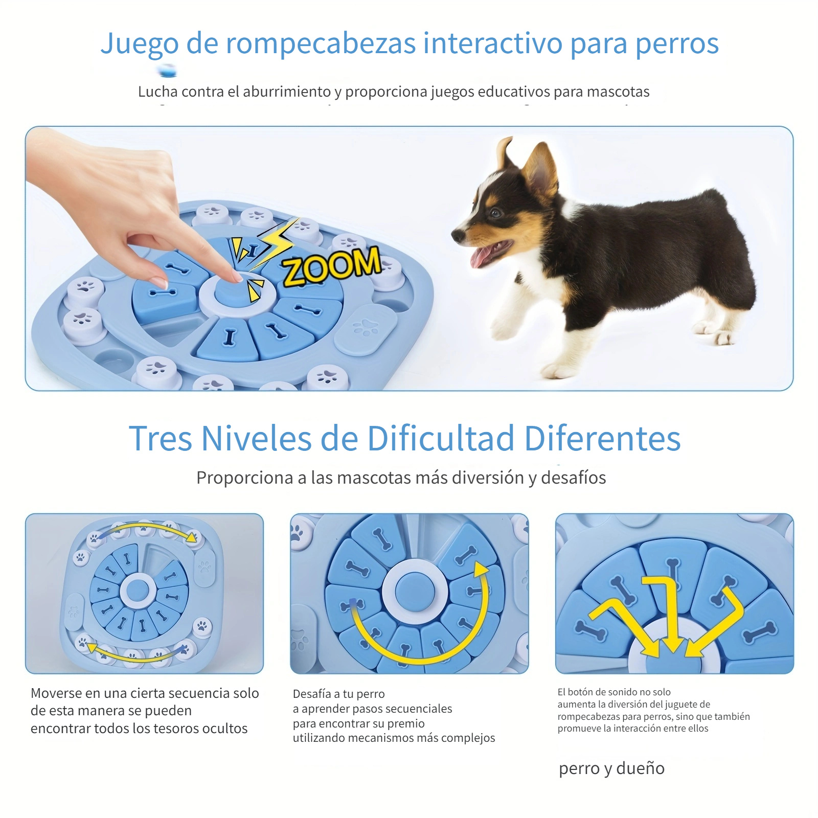 Juegos educativos para perros