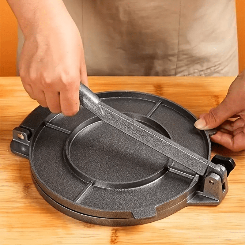 6.5 Inch Tortilla Maker Press Pan Heavy Restaurant Commercial Aluminium  Tortilla Pie Maker Press Tool For Outdoor Picnic - Pie Tools - AliExpress