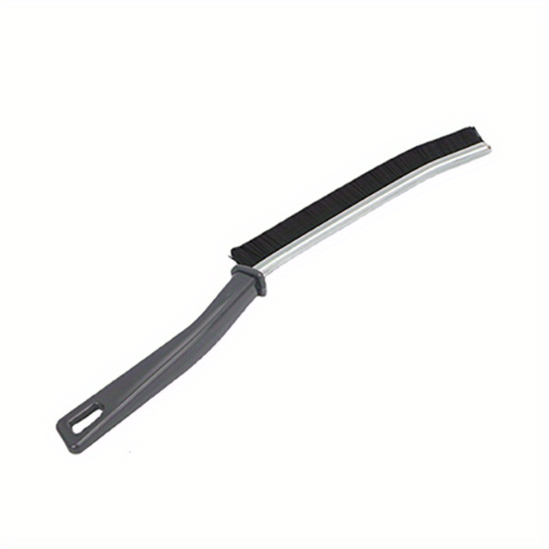 1pc Long Reach Cleaning Brush with Stiff Bristles - Portable Manual Scrubber for Narrow Joints, Tile Grout, Car Interiors & Household Crevices - Durable Ergonomic Design, Ergonomic Handle | Sturdy Construction