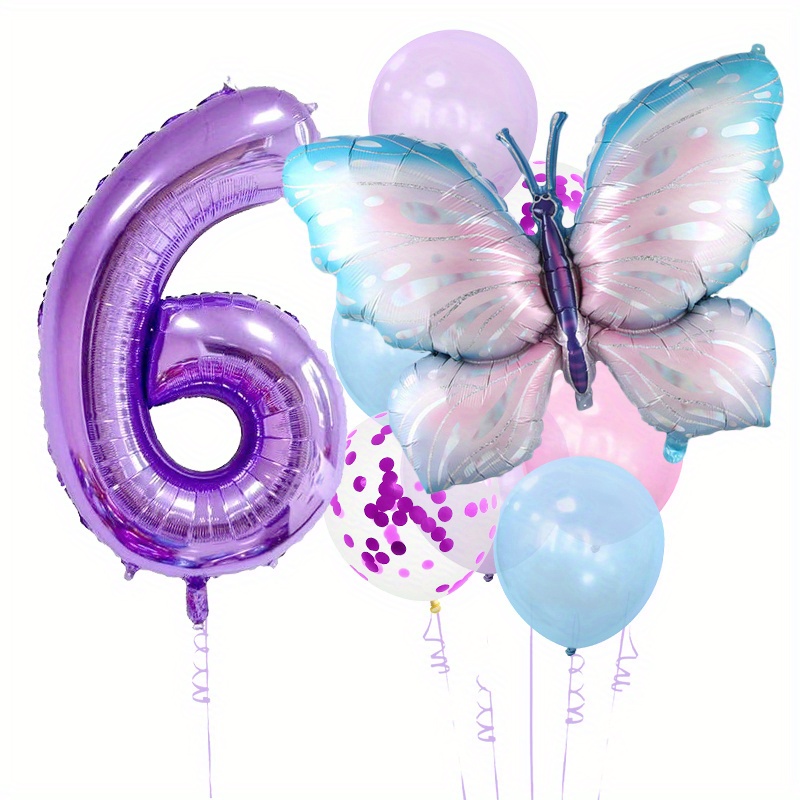 Ballon d'anniversaire Papillons