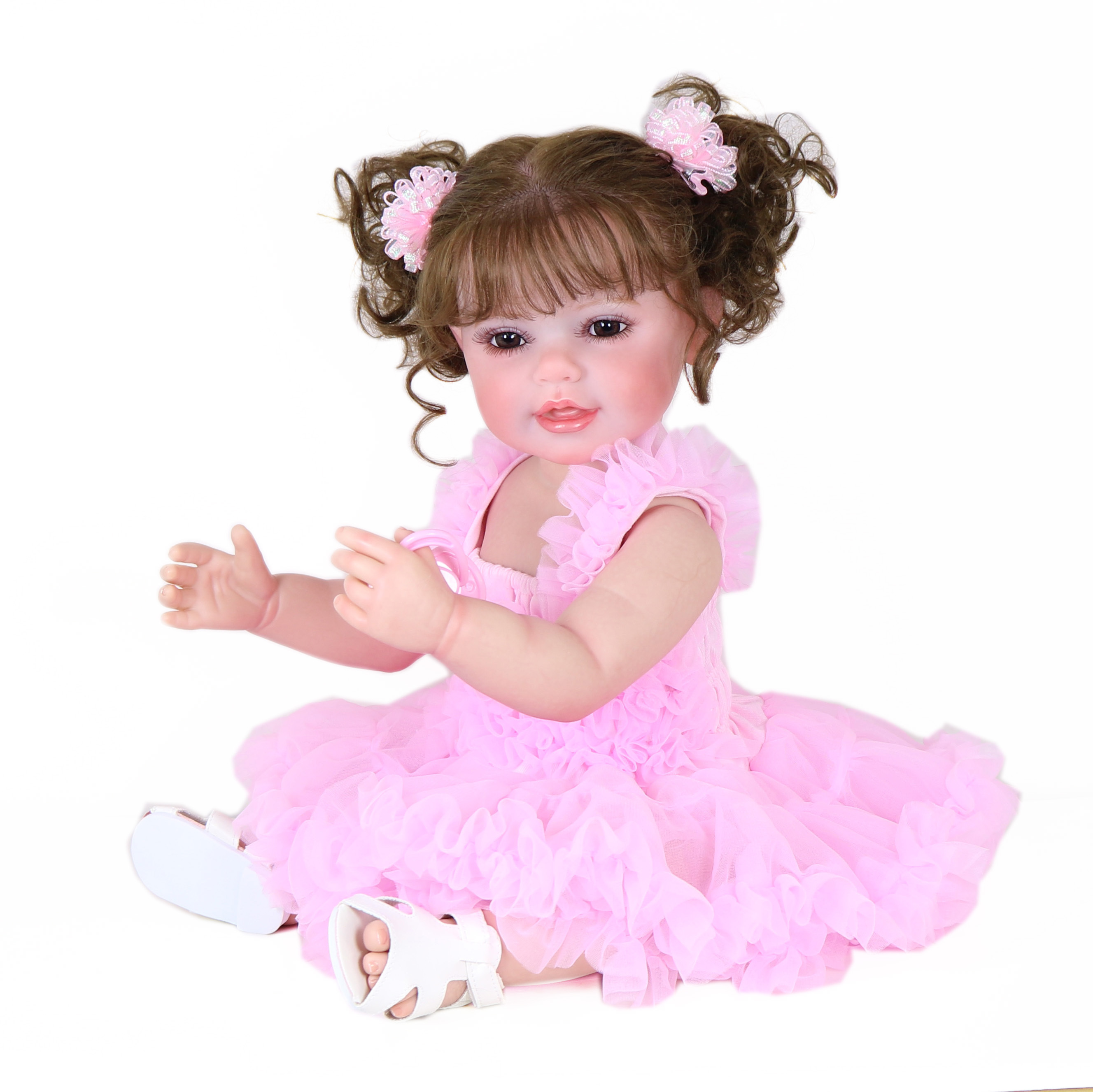 Adorable Plush Bunny Doll Realistic 3d Painted Skin Visible - Temu