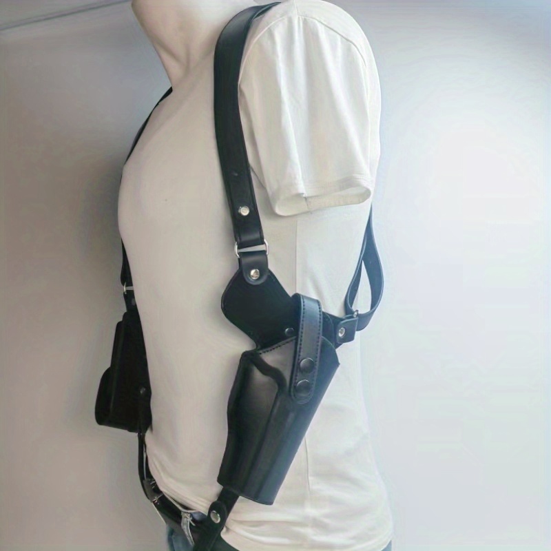 Leather Shoulder Holster Concealed Carry Comfortable - Temu