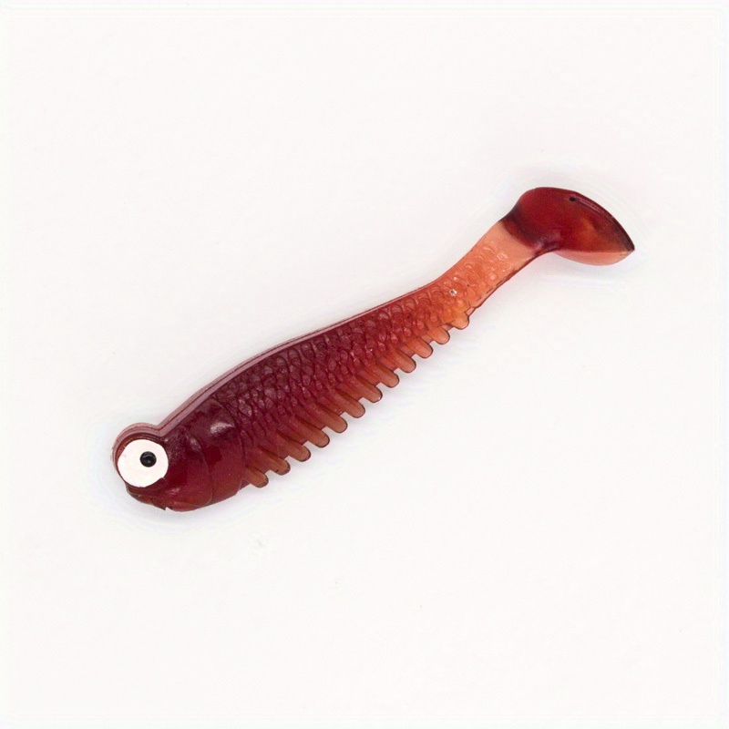 Soft Fishing Lures Kit For Bass Trout Crappie Soft Paddle - Temu Malaysia