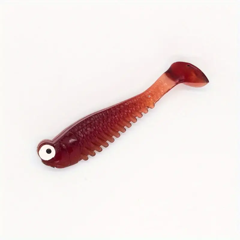 Soft Fishing Lures Kit For Bass Trout Crappie Soft Paddle - Temu