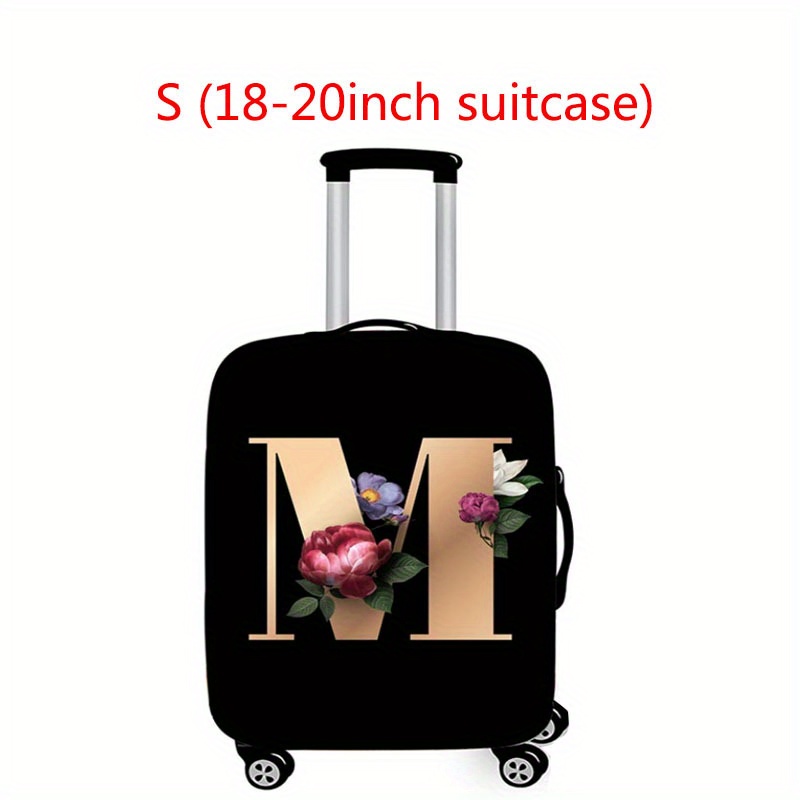 26 Pink Letters Suitcase Cover Protector Dust-proof Scratch Resistant Luggage  Cover Apply To 18''-32'' Suitcase Accessories - AliExpress