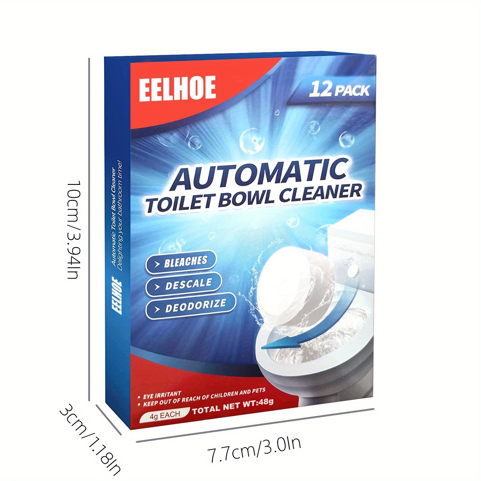 Toilet Bowl Cleaner Tablets, Automatic Toilet Bowl Cleaners With Bleach